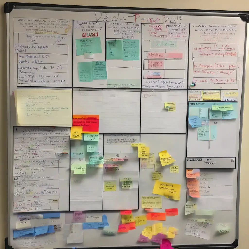 Creating a Visual Study Board: Organizing Information for Better Recall
