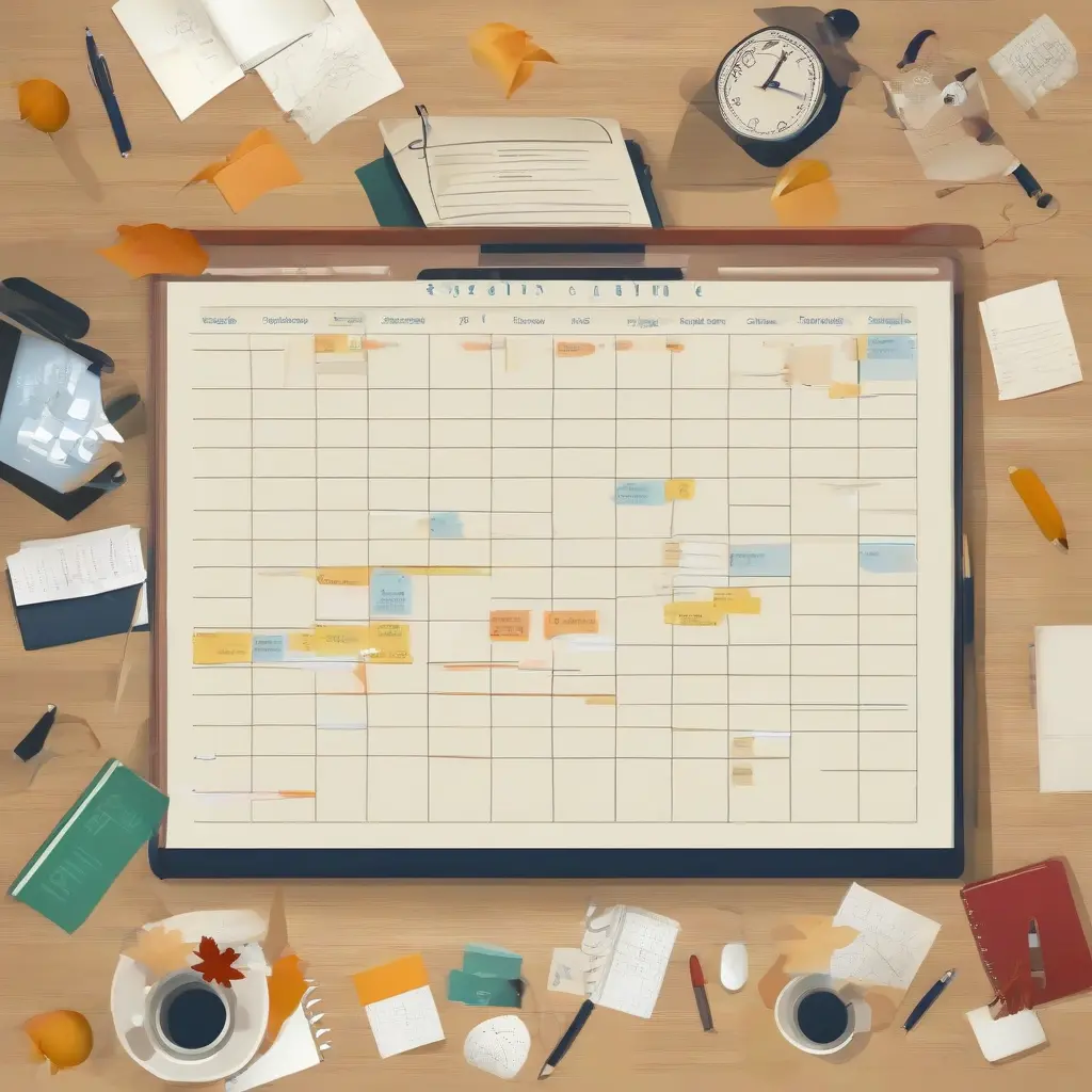 Creating a Seasonal Study Timetable: Balancing Courses and Extracurriculars Effectively
